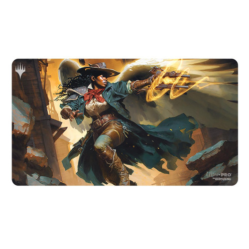 (image for) Outlaws of Thunder Junction Play Mat Archangel of Tithes
